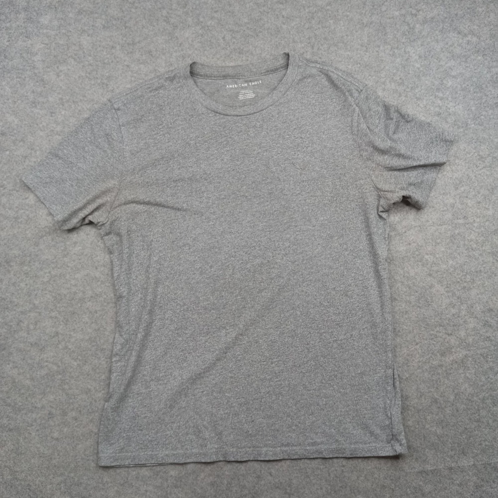 American Eagle‎ Outfitters Shirt Mens 42 Gray Standard Fit Soft Crewneck Tee